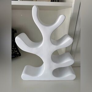 TORRE & TAGUS Designs Ltd. Ceramic White Decorative Home Decor Sculpture